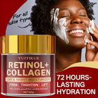 Retinol Collagen Anti Aging Cream Day Night Face Moisturizer 60g