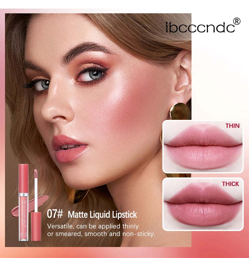 Matte Waterproof Liquid Lipstick