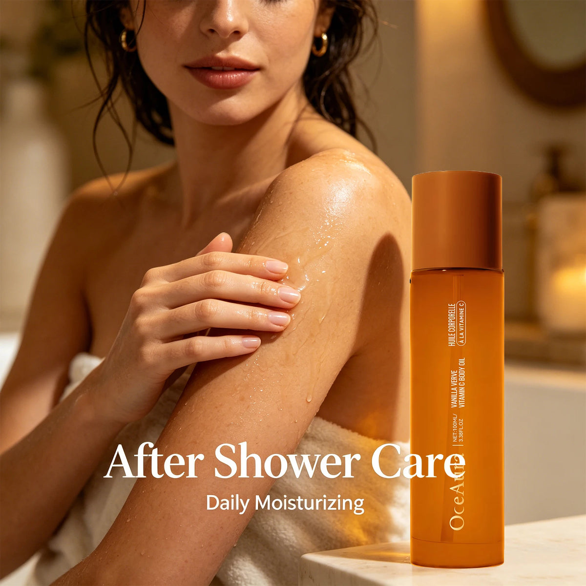 Vitamin C Brightening Body Oil for Hydrated Skin