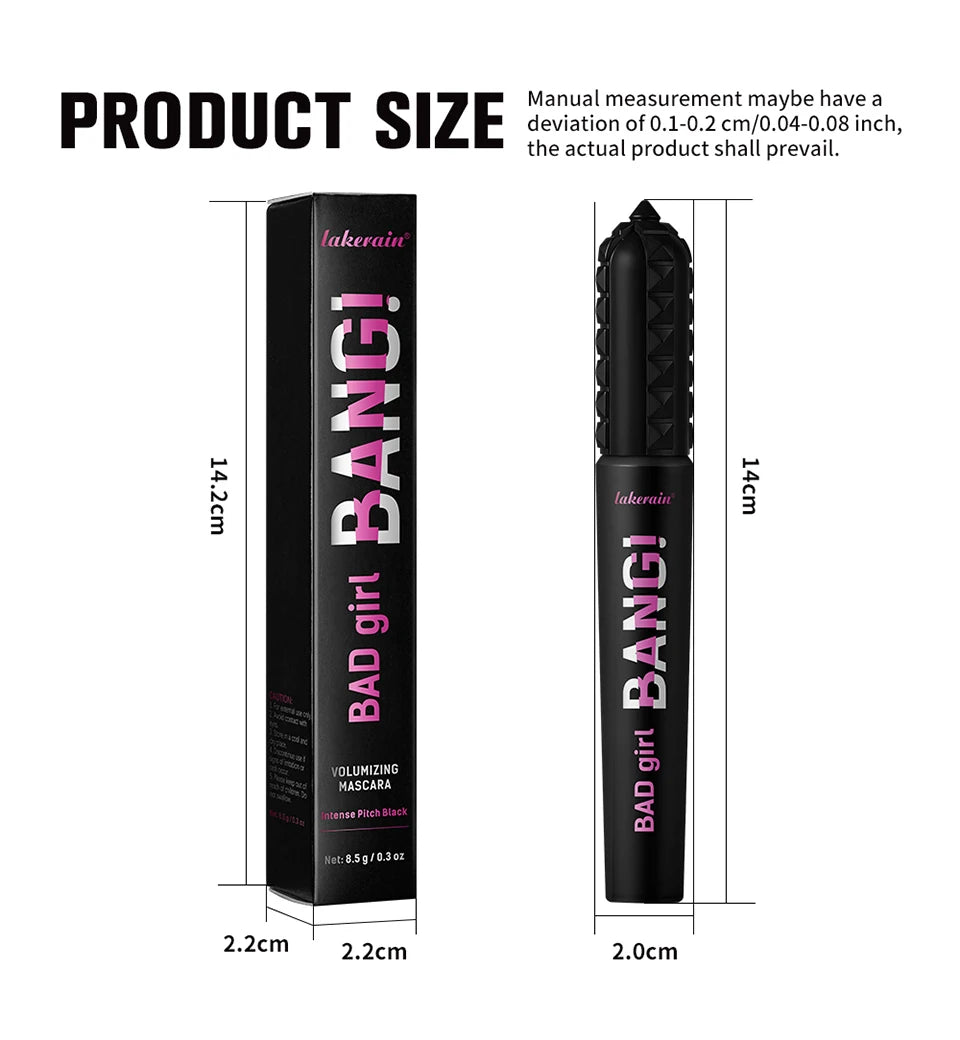 Waterproof Volumizing and Lengthening Mascara
