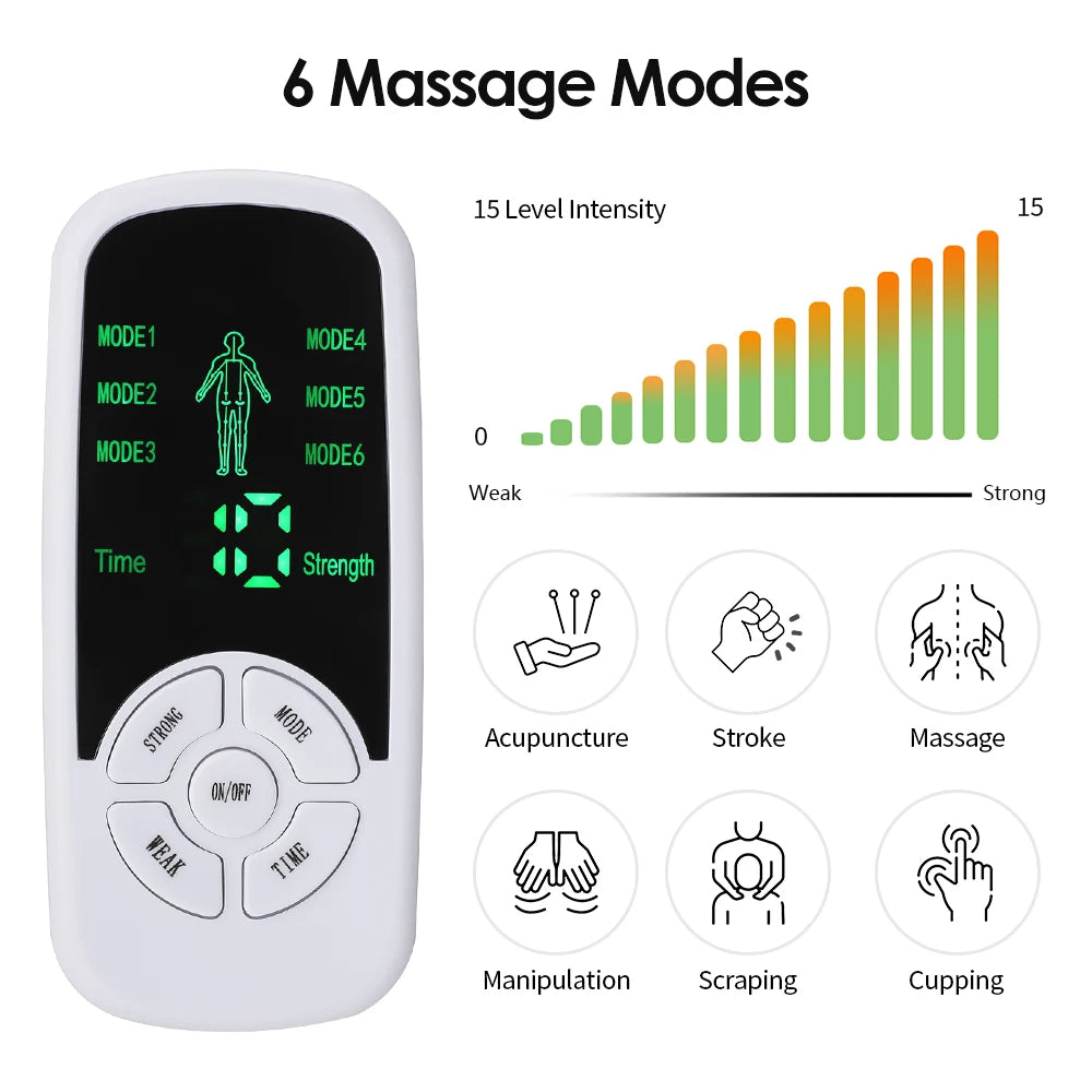 Portable Electric Neck and Body Massager for Pain Relief
