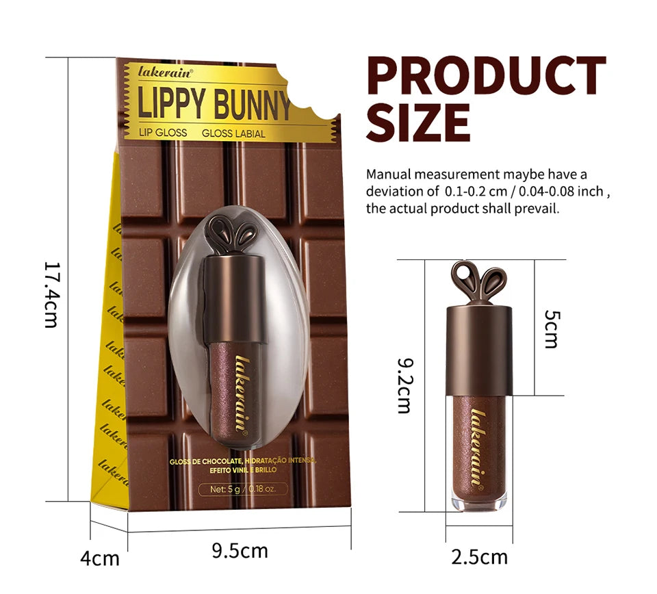 Chocolate Glow Moisturizing Plumping Lip Gloss - 17