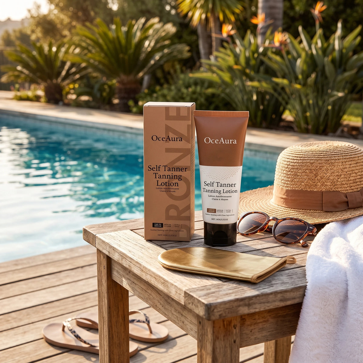 Gradual Self-Tanning Lotion for Natural Bronze Skin