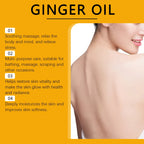 Ginger Massage Oil for Muscle Relief and Skin Nourishment