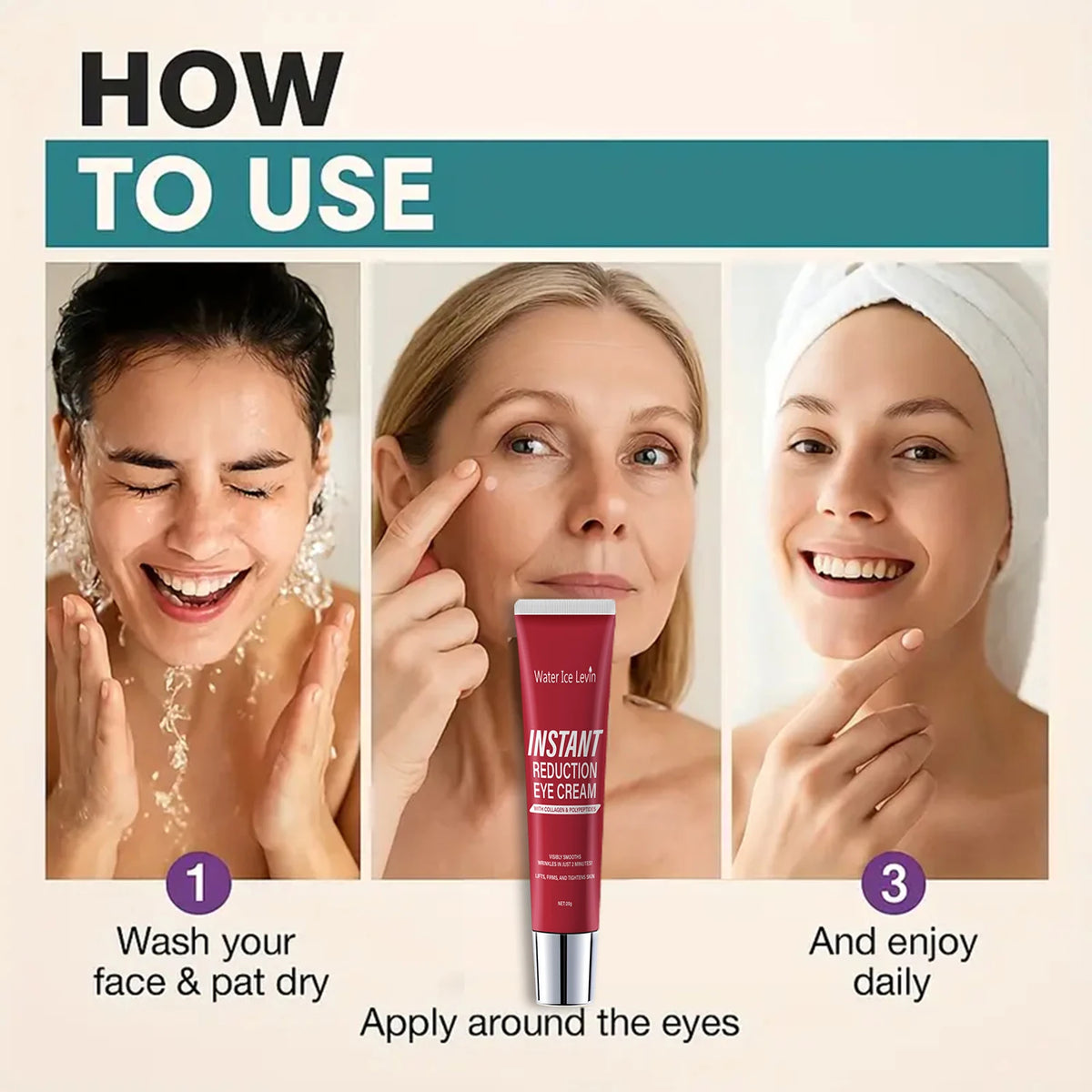 Instant Collagen Eye Cream Anti Aging Dark Circle Remover