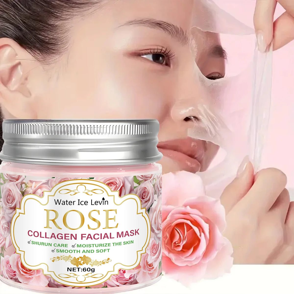 Collagen Jelly Face Mask Hydrating Anti Aging Gel Treatment