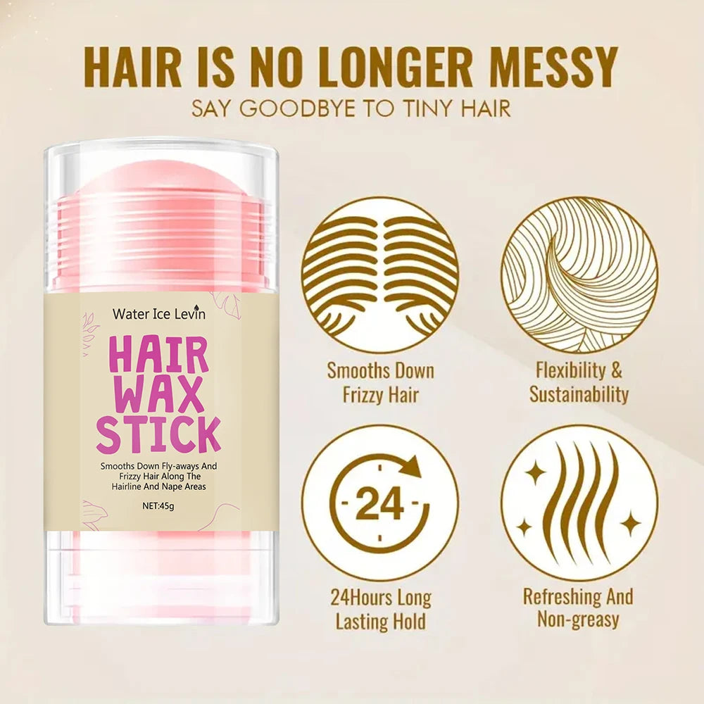 Professional Hair Wax Stick for Smoothing Frizzy Flyaways and Styling - 4