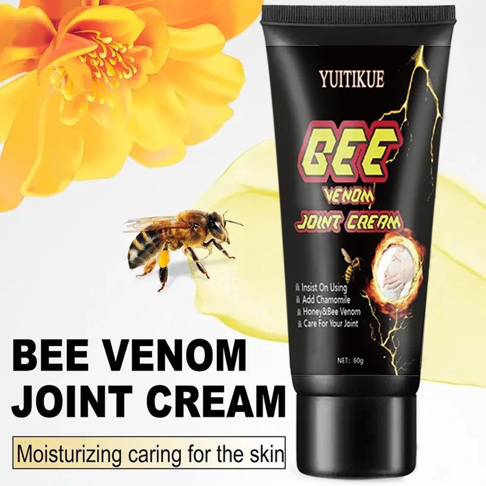 Bee Venom Joint Cream 60g Soothing Warming Relief Balm
