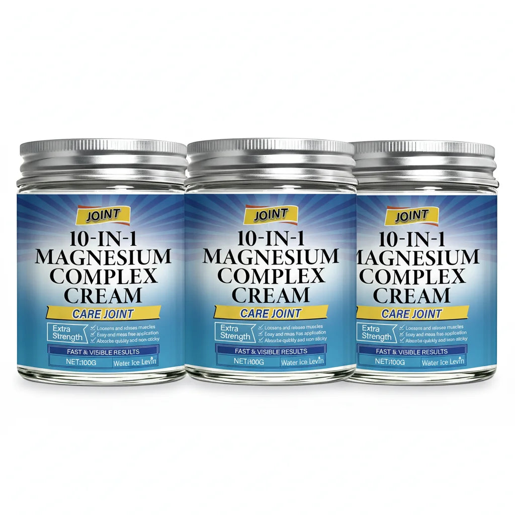10-in-1 Magnesium Joint Cream Extra Strength Muscle Recovery Balm