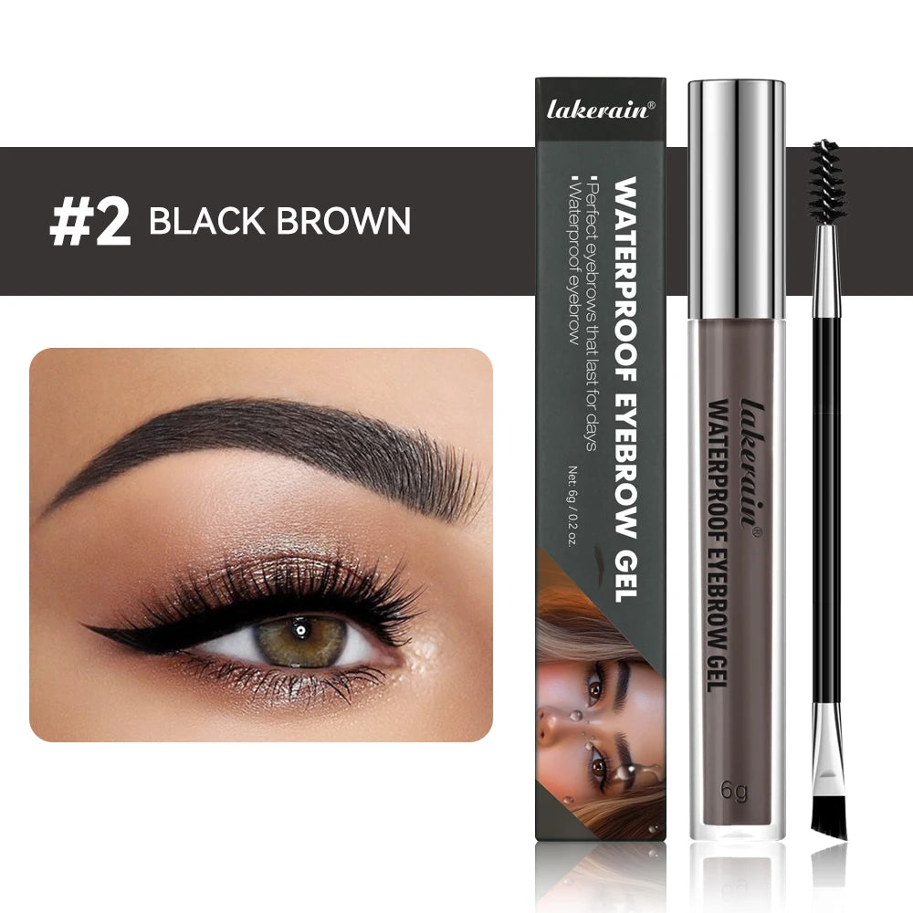 Waterproof Eyebrow Tint Gel for Defined Natural Brows