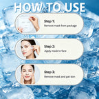 YUITIKUE Centella Asiatica Ice Mask Cooling Hydrating Face Sheet Mask