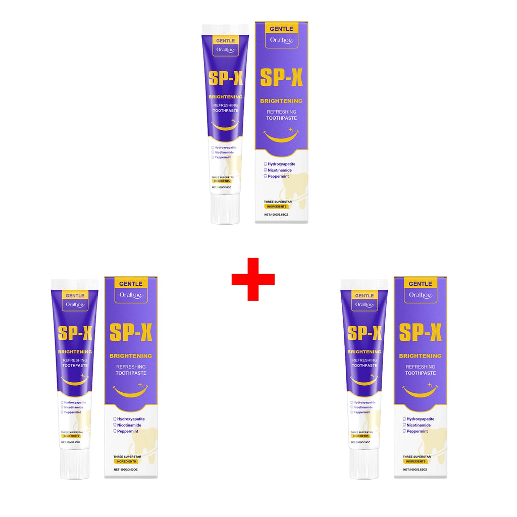 Brightening Toothpaste for Stain Removal and Fresh Breath