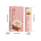 O'CHEAL Teddy Bear Matte Lip Gloss Waterproof Long Lasting Lipstick