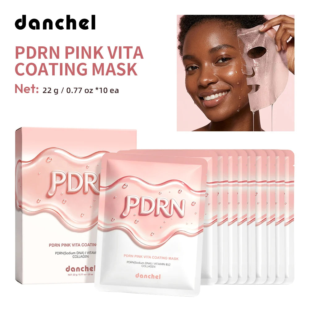Salmon DNA PDRN Pink Vitamin Hydrating Facial Sheet Mask