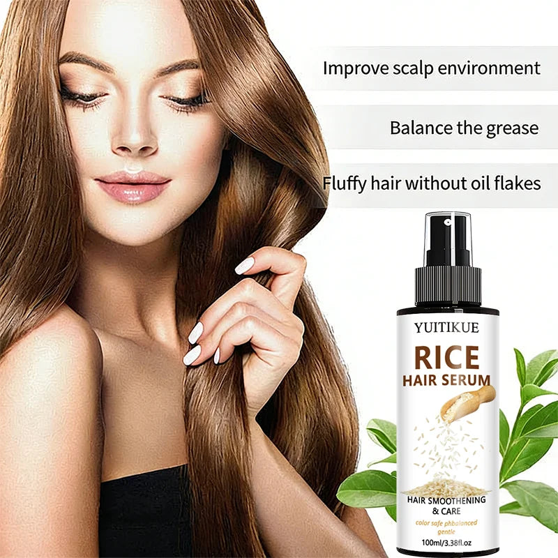 Rice Water Hair Serum Spray 100ml Leave In Conditioner