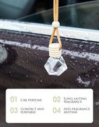 FORMBO Hanging Car Air Freshener Aromatherapy Diffuser Bottle