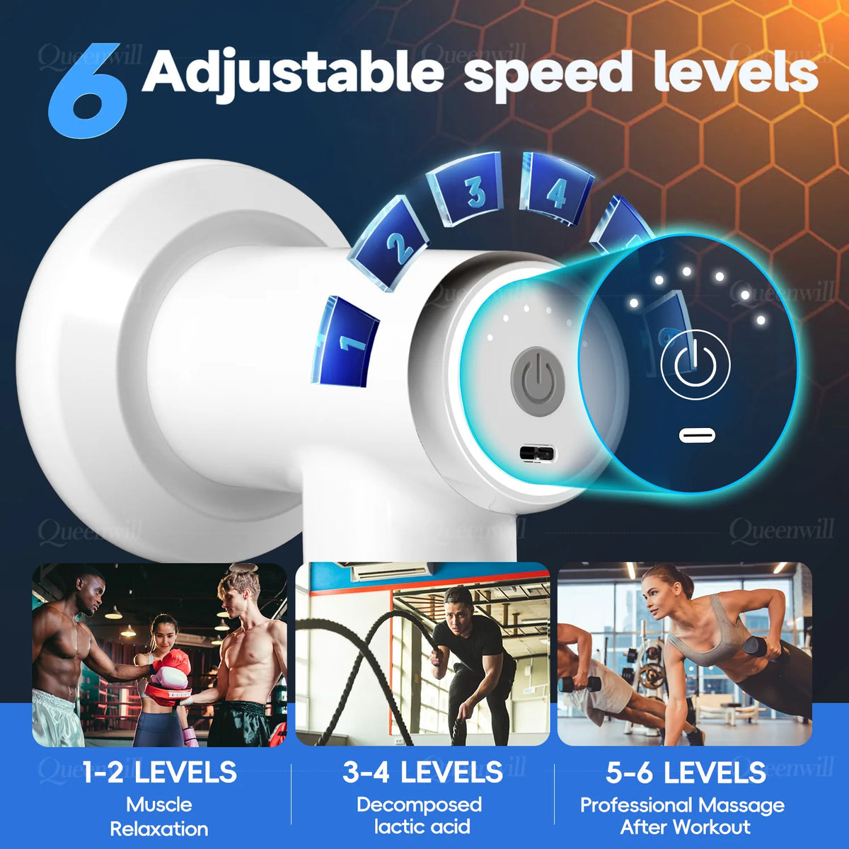 Portable Body Shaping Massager for Muscle Relaxation and Fitness