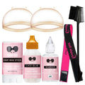 Goiple Lace Wig Glue Kit Hair Wax Stick and Remover Styling Set