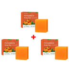 Persimmon Exfoliating Soap Bar for Odor Control and Body Cleansing