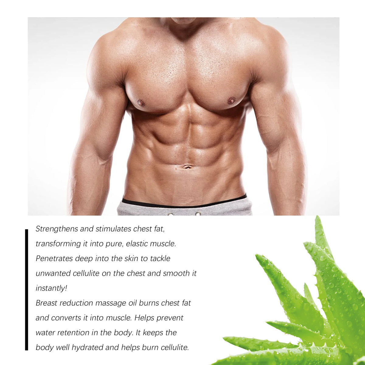 Chest Firming and Muscle Sculpting Spray for Men