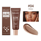 Liquid Glow Illuminating Foundation and Highlighter