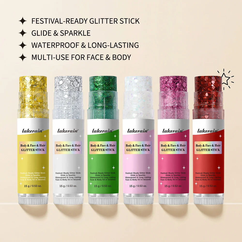 Glitter Shimmer Stick for Face and Body