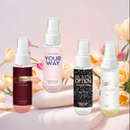 4 Piece Floral Fragrance Mist Set Unisex Long Lasting Perfume Spray