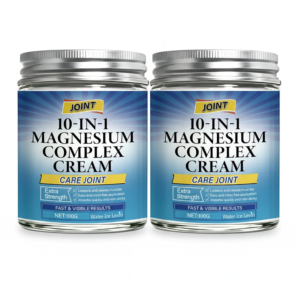 10-in-1 Magnesium Joint Cream Extra Strength Muscle Recovery Balm