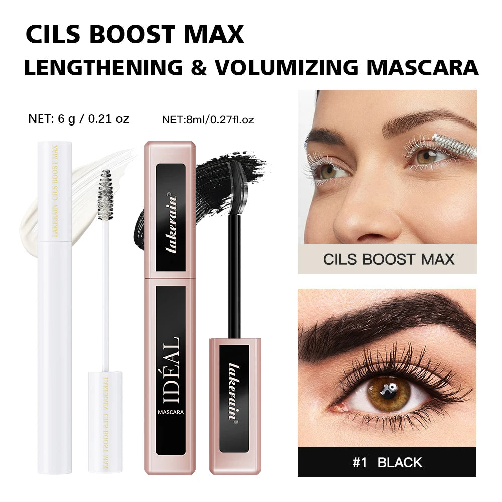 Lengthening Mascara and Lash Primer Set for Voluminous Lashes