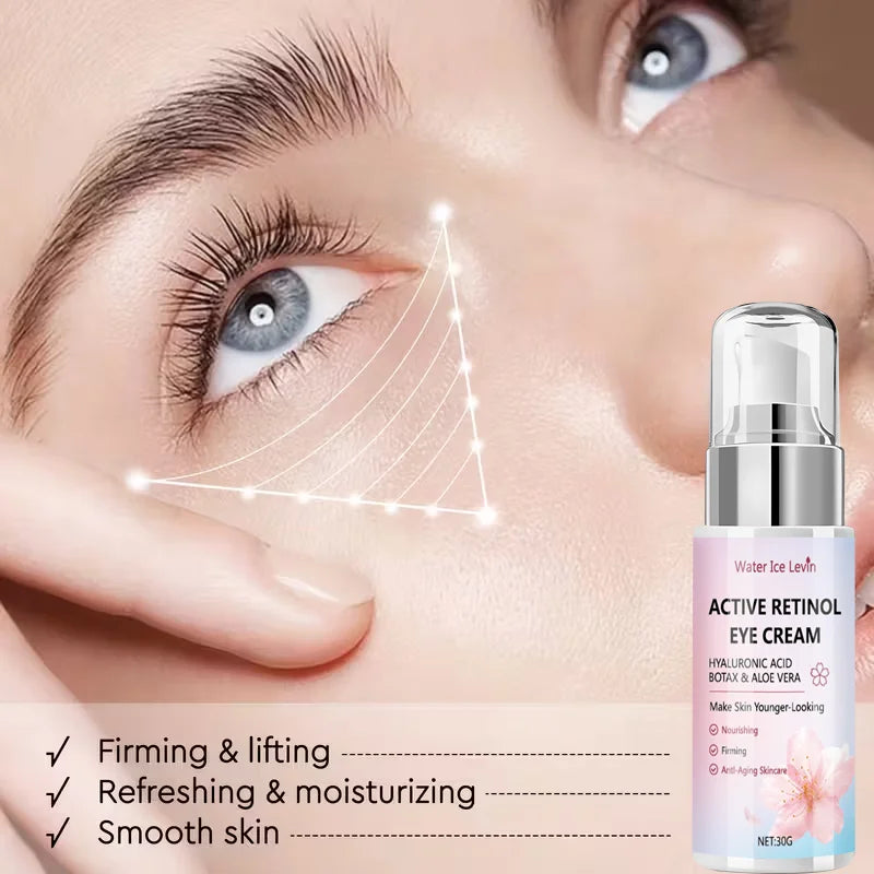 Active Retinol Eye Cream Firming Anti Aging Moisturizer with Hyaluronic - 5