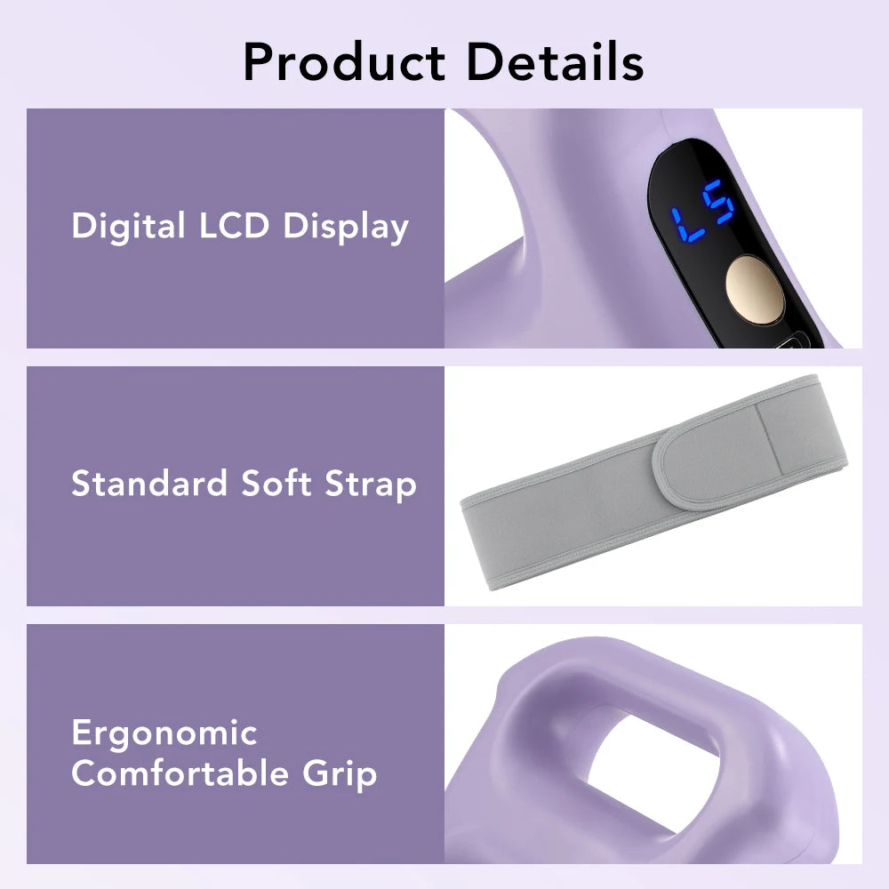 Electric Vibration Fascia Massage Ring for Full Body Recovery