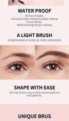 O'CHEAL Eyebrow Soap Sculpting Gel Waterproof Brow Styling Wax