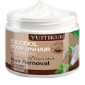 Ice Cool Body Hair Removal Cream 60g Coconut Oil and Mint