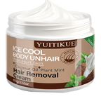 Ice Cool Body Hair Removal Cream 60g Coconut Oil and Mint
