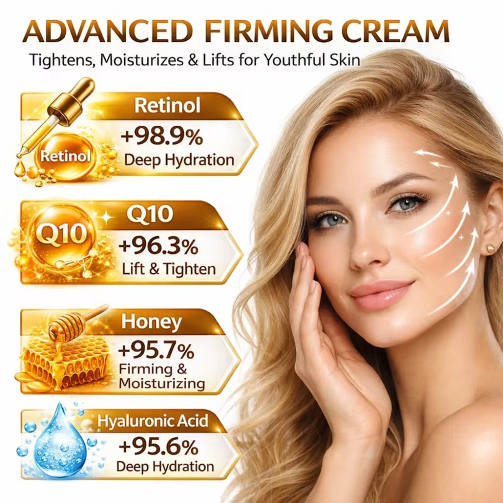 Retinol Collagen Neck Firming Cream Anti Aging Moisturizer 60g