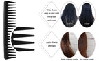 Lockmio Rosemary Hair Growth Oil and Curly Hair Detangling Brush Set