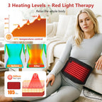 Red Light Therapy Heating Belt for Pain Relief
