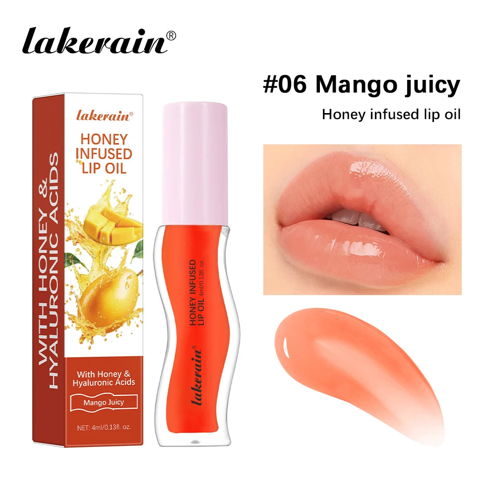 Honey Infused Moisturizing Lip Gloss Oil