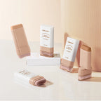 Matte Foundation Stick with Built-in Brush for Flawless Coverage
