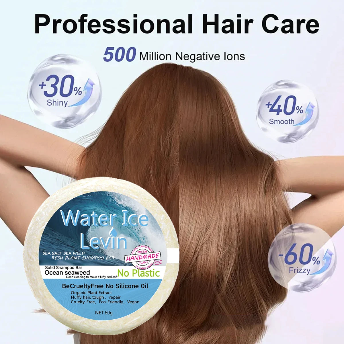 Sea Salt and Seaweed Hydrating Shampoo Bar 60g