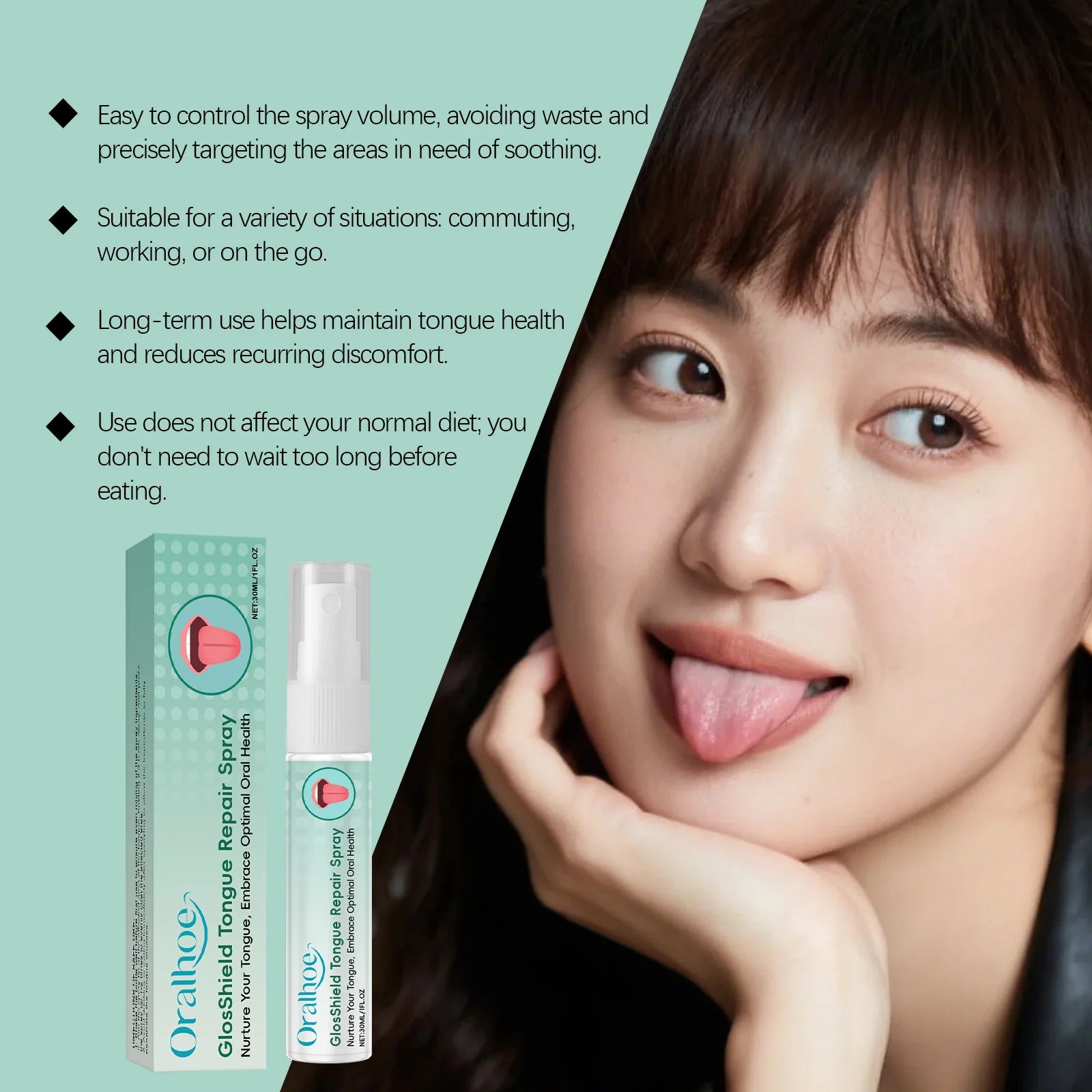 Tongue Repair Spray for Fresh Breath and Oral Comfort - 11
