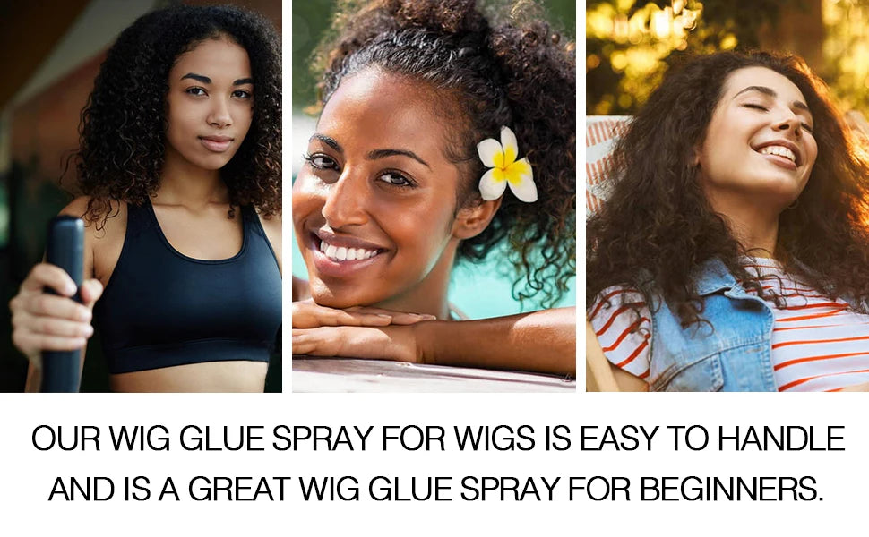 Lace Wig Adhesive Melting Spray Edge Control Wax Stick and Remover Kit