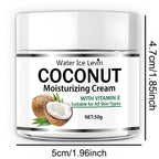 Coconut Oil Moisturizing Cream Vitamin E Facial Skin Hydrating Lotion