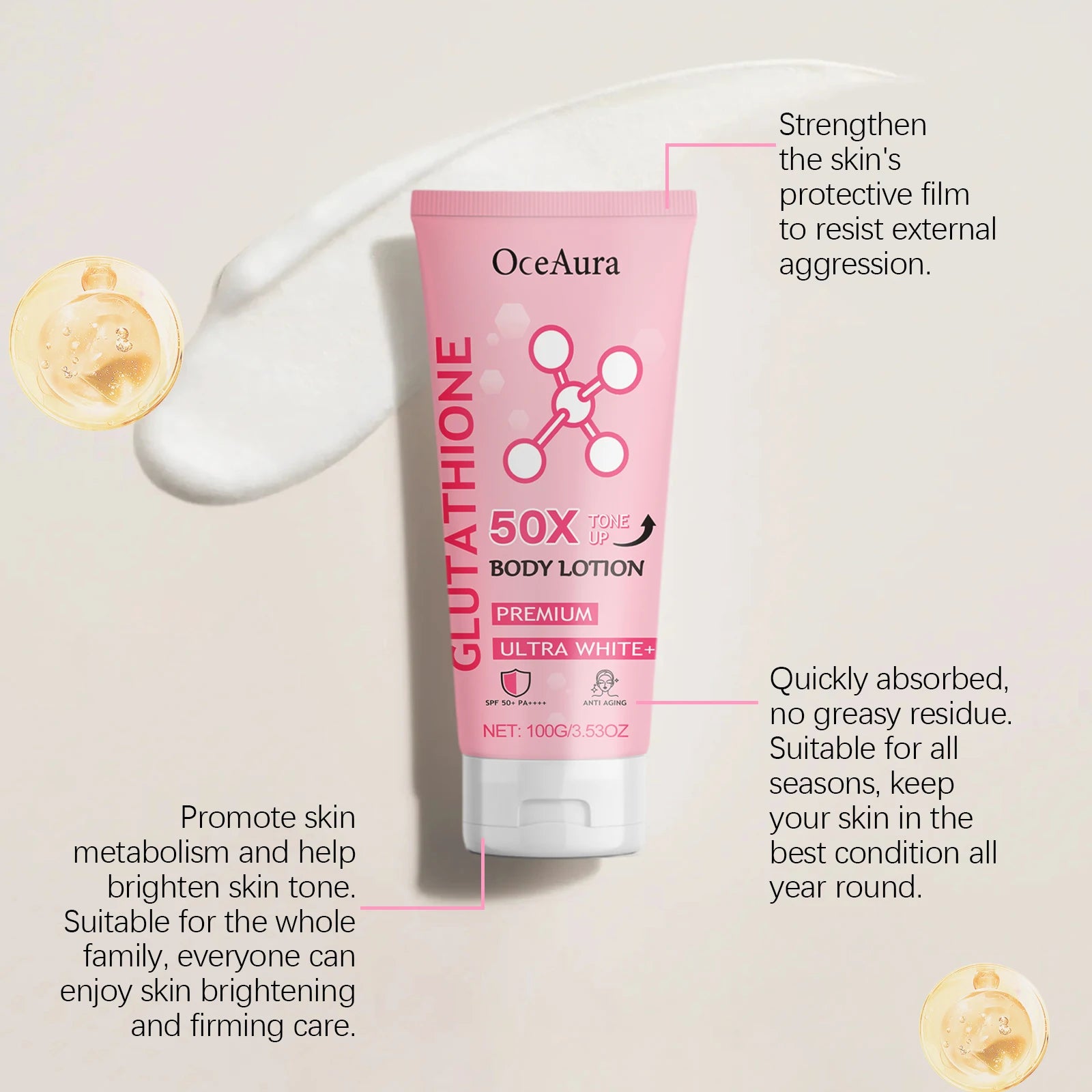Brightening Arbutin Body Lotion for Hydrated and Even Skin Tone - 14