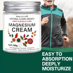 Magnesium Cream for Joint and Muscle Relief with Lavender and Chamomile