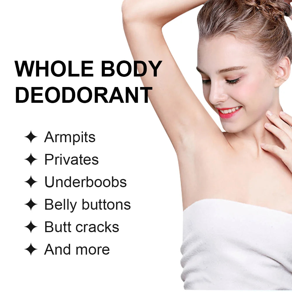 Long-Lasting Invisible Whole Body Deodorant Cream - 3
