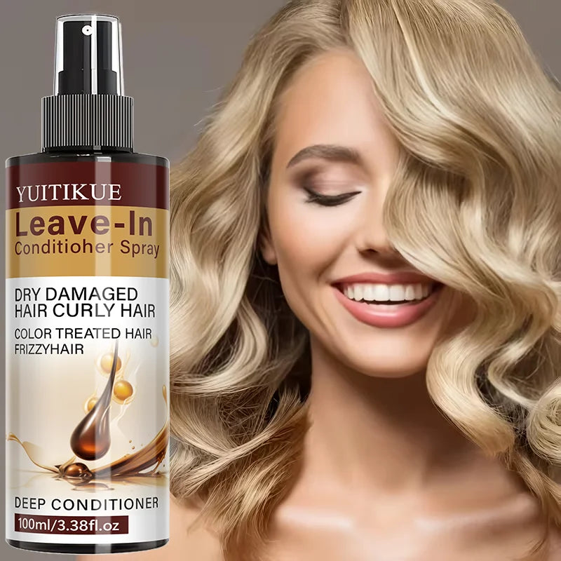 Leave-In Hair Conditioner Spray 100ml Anti-Frizz Hydrating Treatment