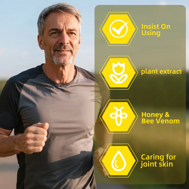 YUITIKUE Bee Venom Joint Cream 120g Moisturizing Body Care - 6