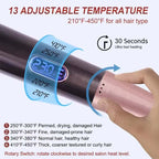 2-in-1 Twisted Hair Straightener and Curling Iron Ceramic Styler