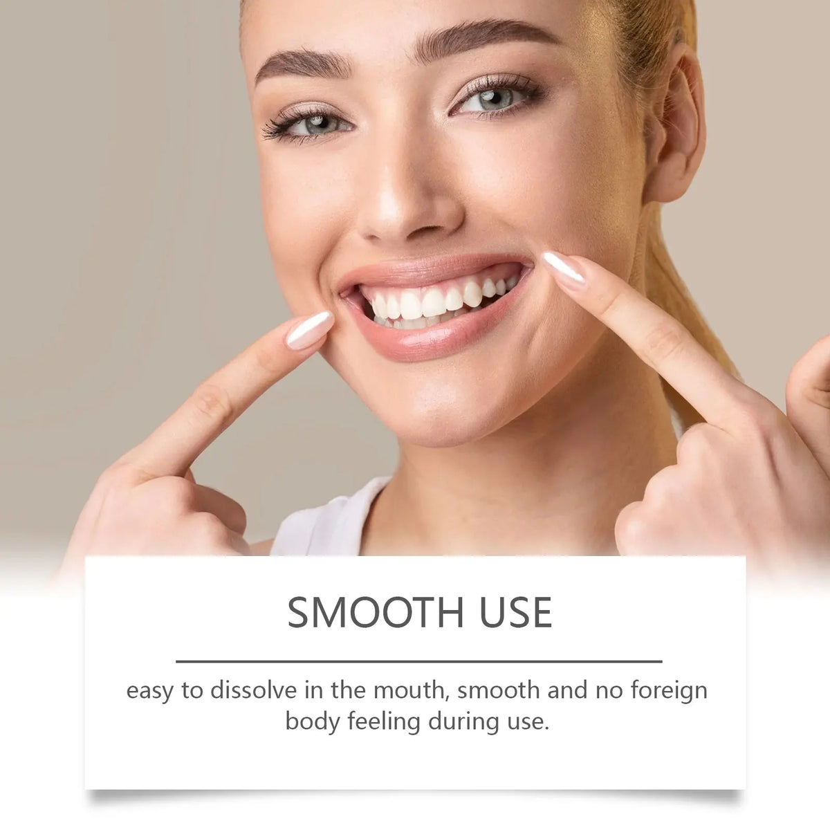 Probiotic Teeth Whitening Mouthwash Tablets for Fresh Breath